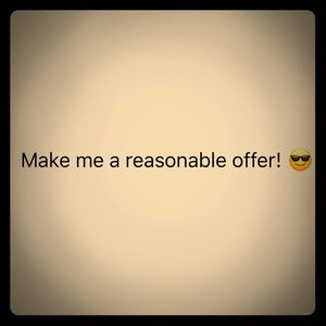 Make me an offer! I’m open to reasonable deals :)